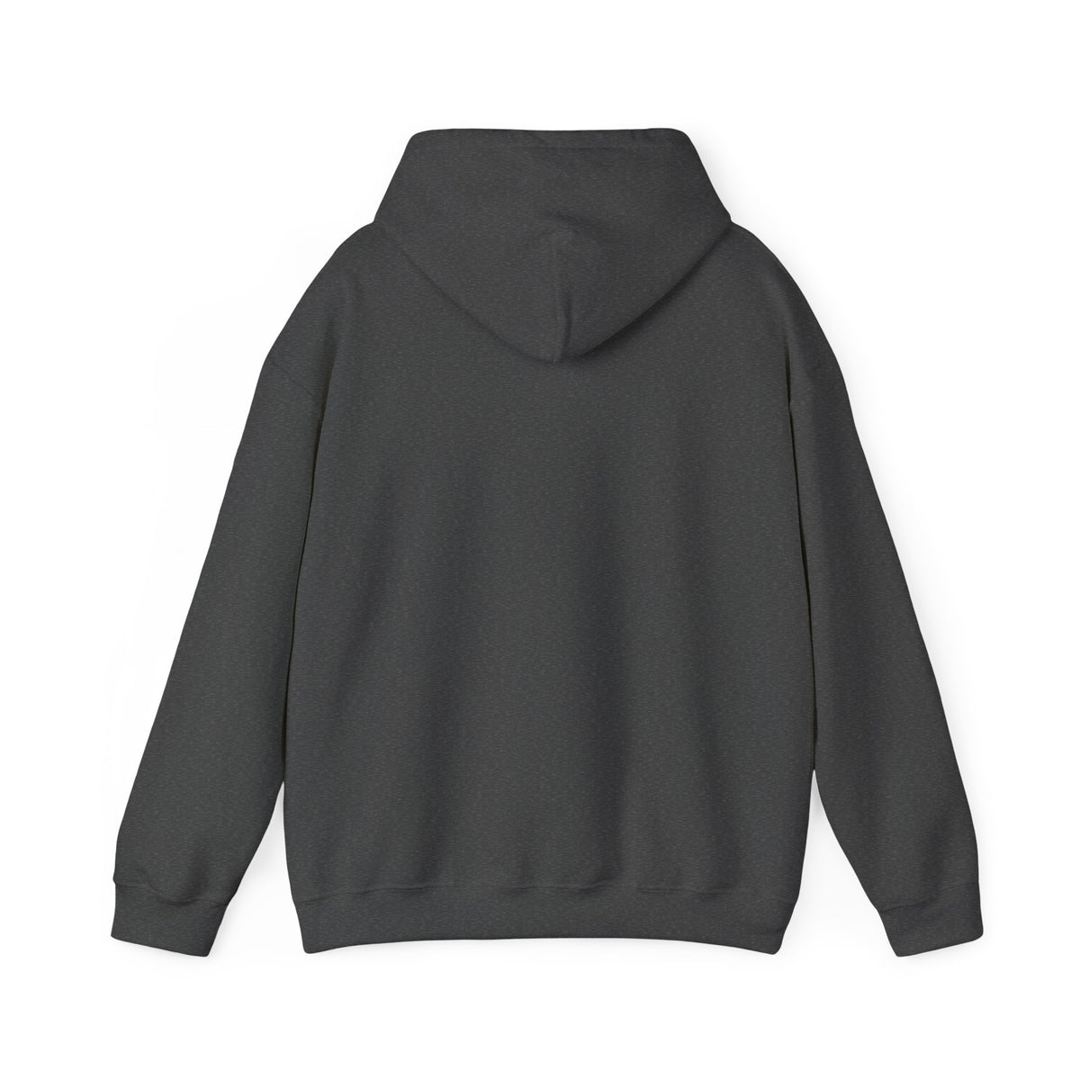 Mencity Urban Hoodie in dark heather, plain back