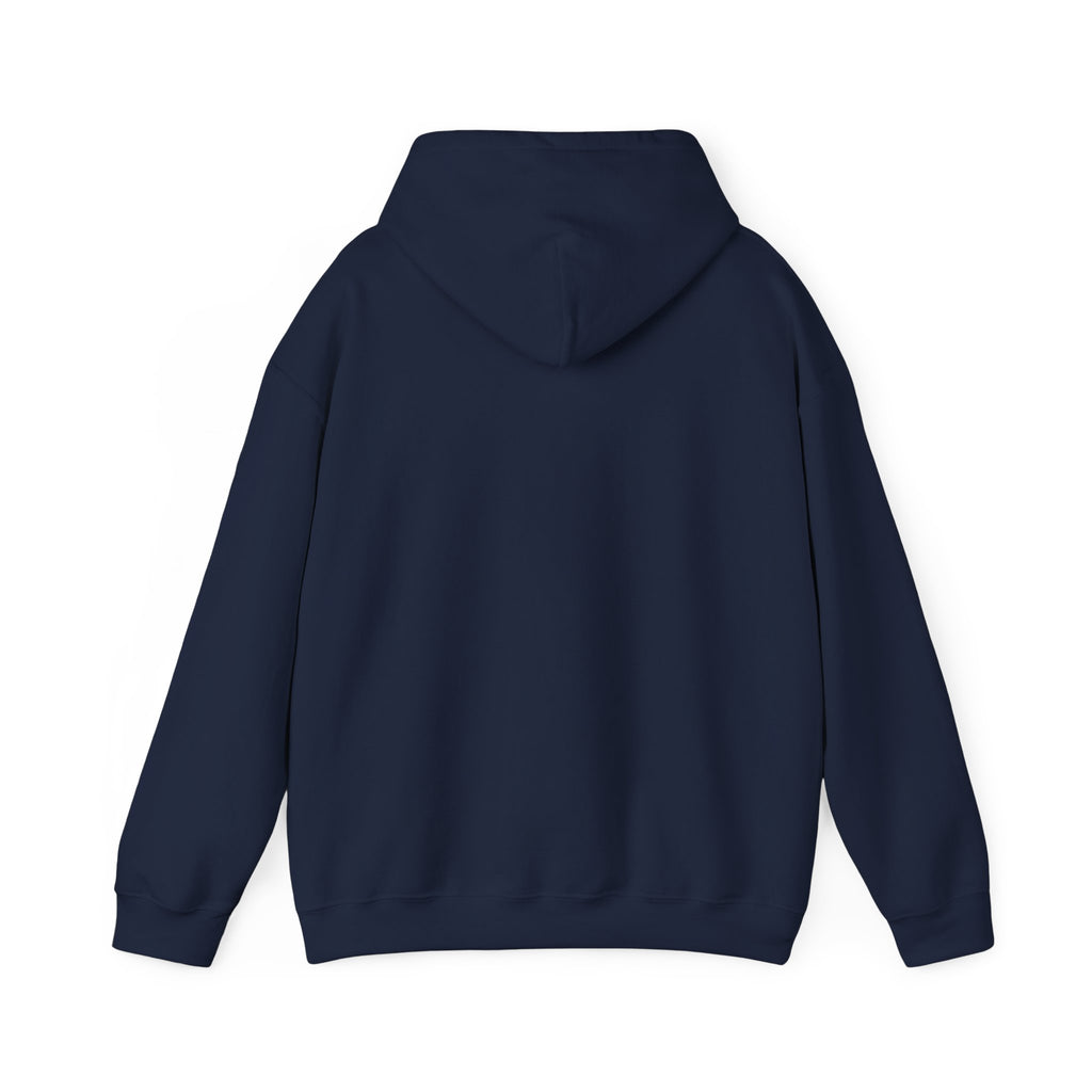 Mencity Urban Hoodie in navy, plain back