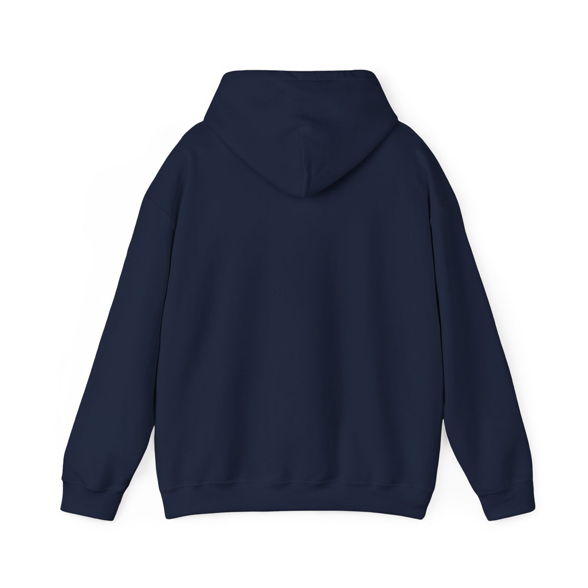 Mencity Urban Hoodie in navy, plain back