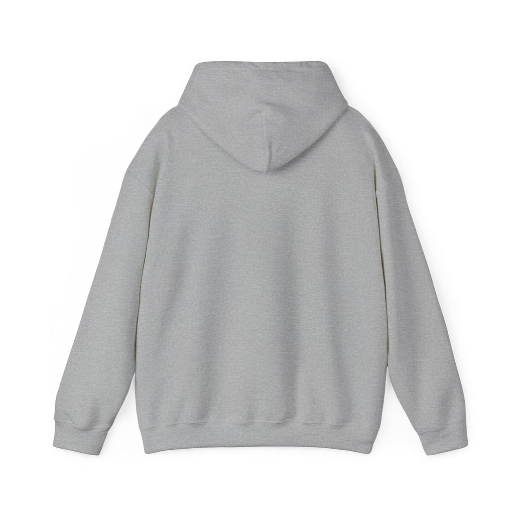 Mencity Urban Hoodie in sport grey, plain back