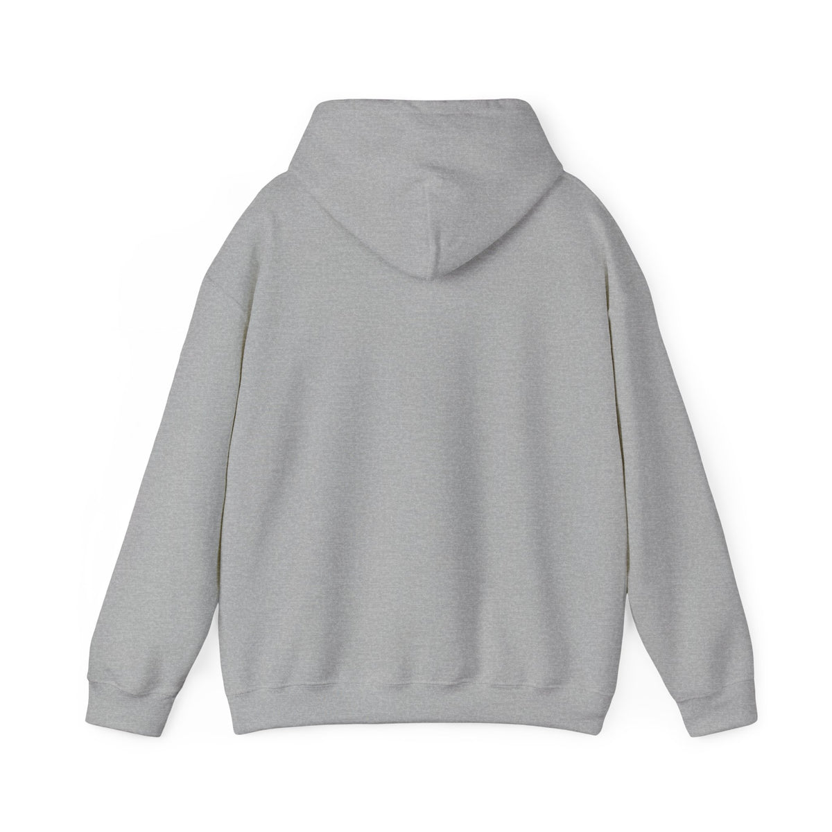 Mencity Urban Hoodie in sport grey, plain back